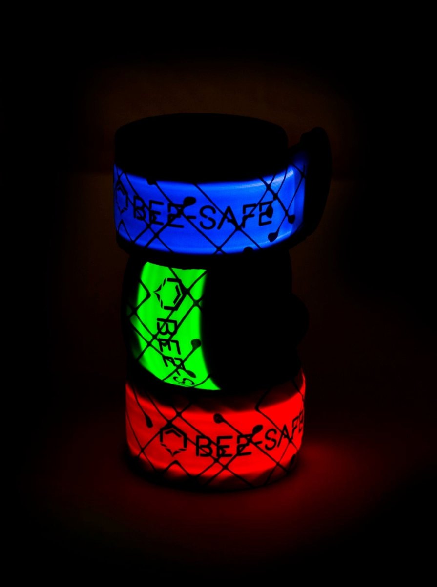 Bee - Safe - Led Click Band Sicherheitslicht - lime - BS - 20500 - 101 - OS - Sportbrands24