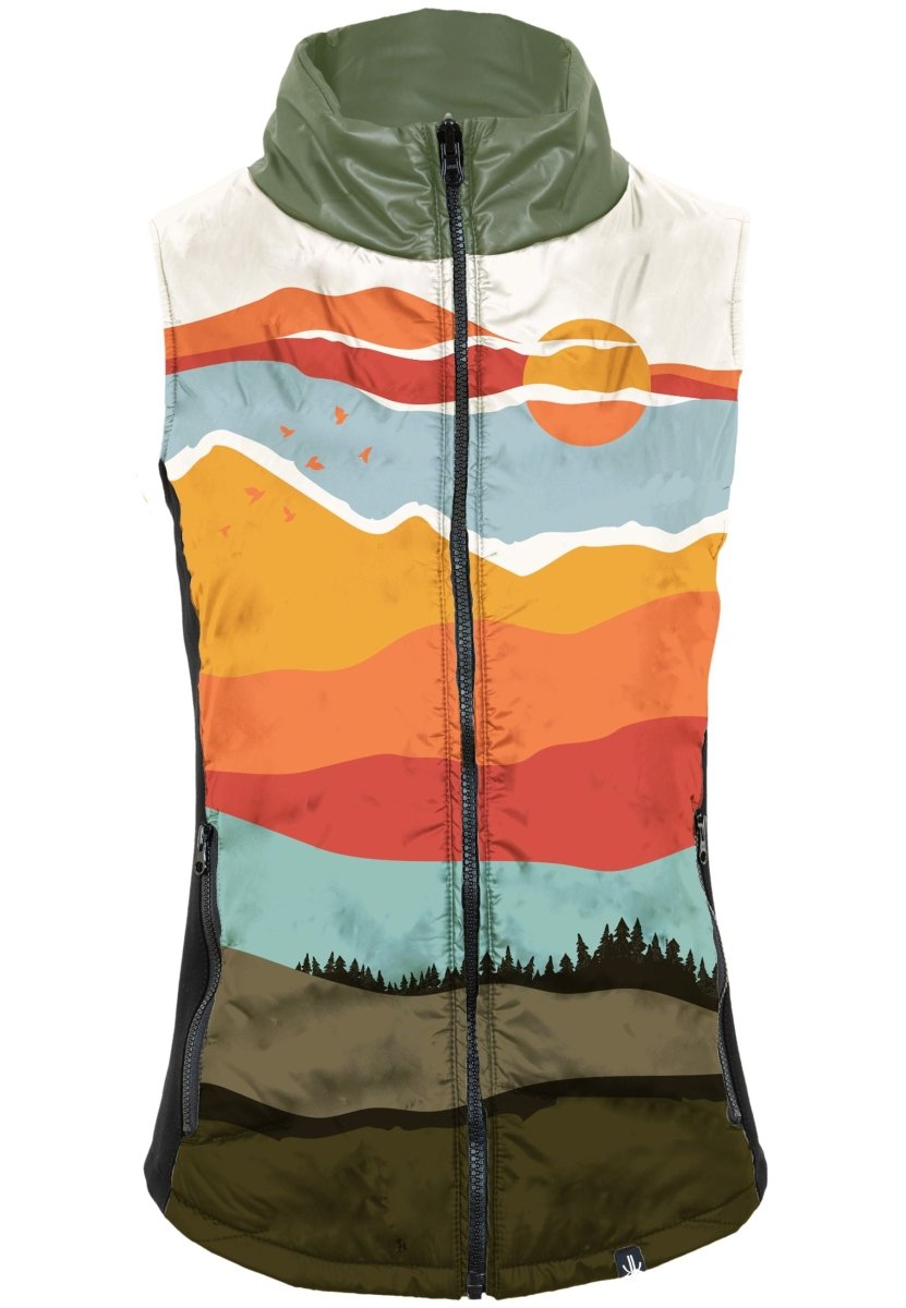 Krimson Klover - Sela Wendeweste Damen - forest - KK-2052-307-XS - Sportbrands24