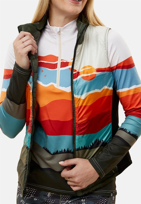 Krimson Klover - Sela Wendeweste Damen - forest - KK-2052-307-XS - Sportbrands24