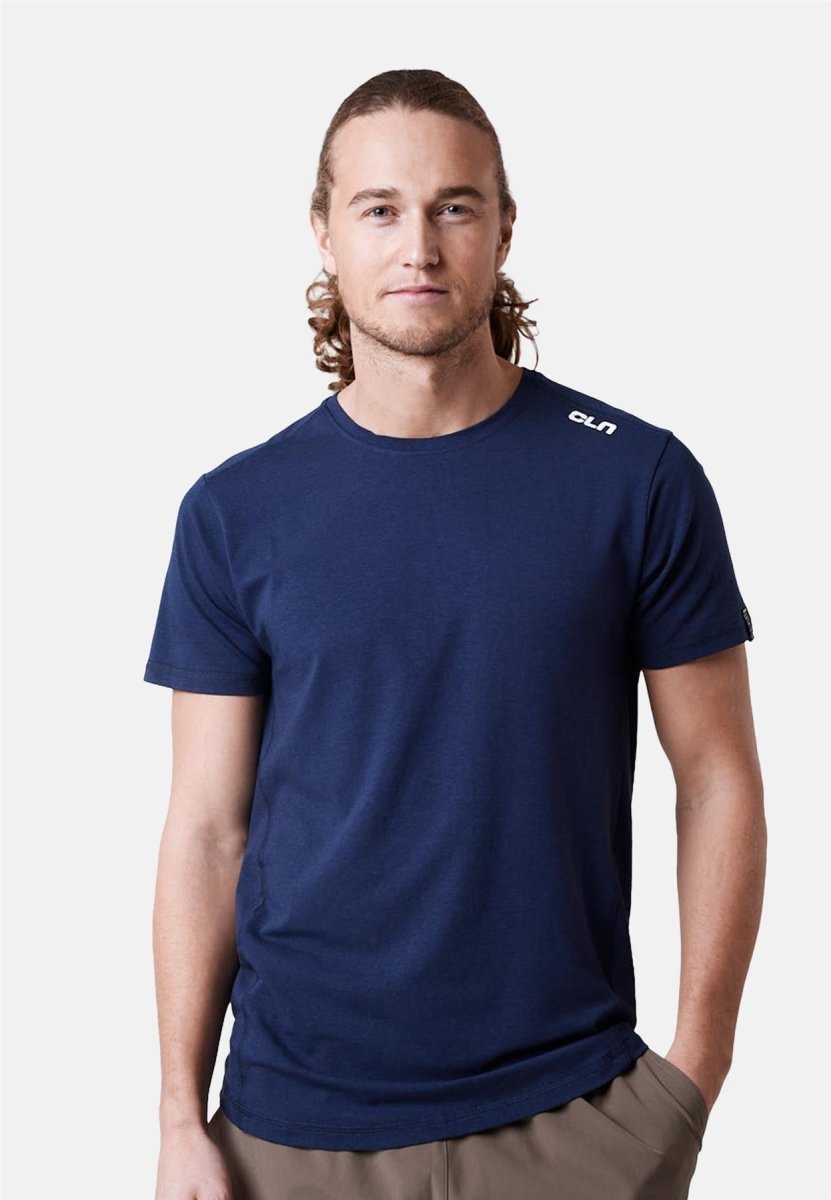 CLN Athletics - Trap Bamboo T-Shirt Herren - dark blue - CLN-2140-65-S - Sportbrands24