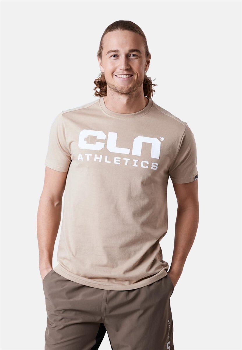 CLN Athletics - Promo T-Shirt Herren - beige - CLN-2142-49-XXL - Sportbrands24