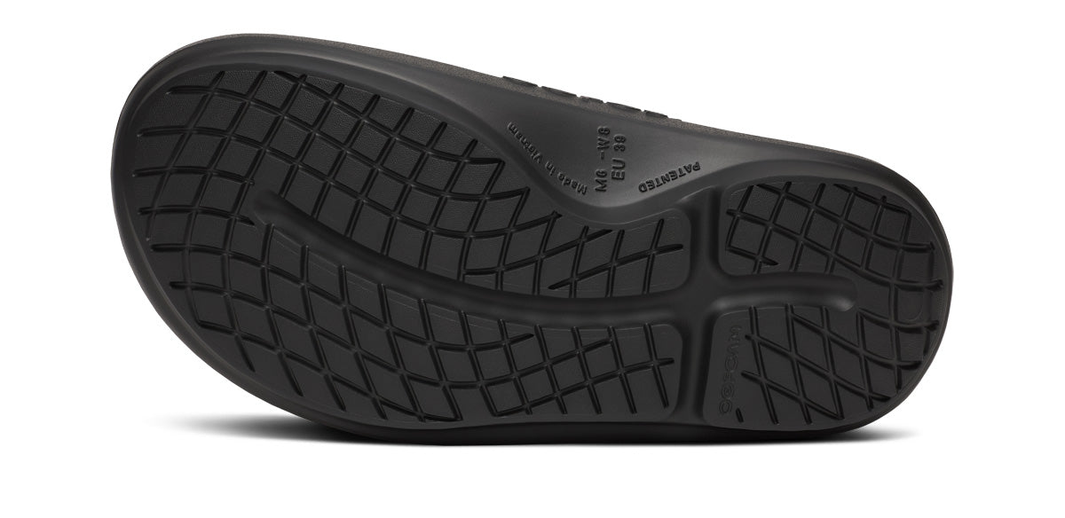 Oofos - OOahh+ Recovery - Sandale - black - OO-2200BLACKM4W6 - Sportbrands24