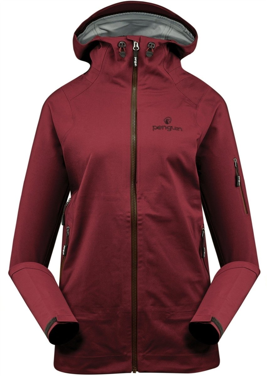 Penguin - 3L Dermizax Shell Jkt Hardshelljacke Damen - mahagony red - PN-237.13.3 - Sportbrands24