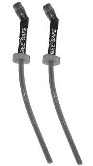 Bee - Safe - Straws (2Stück) Trinkschlauch - anthracite - BS-25400-900-OS - Sportbrands24