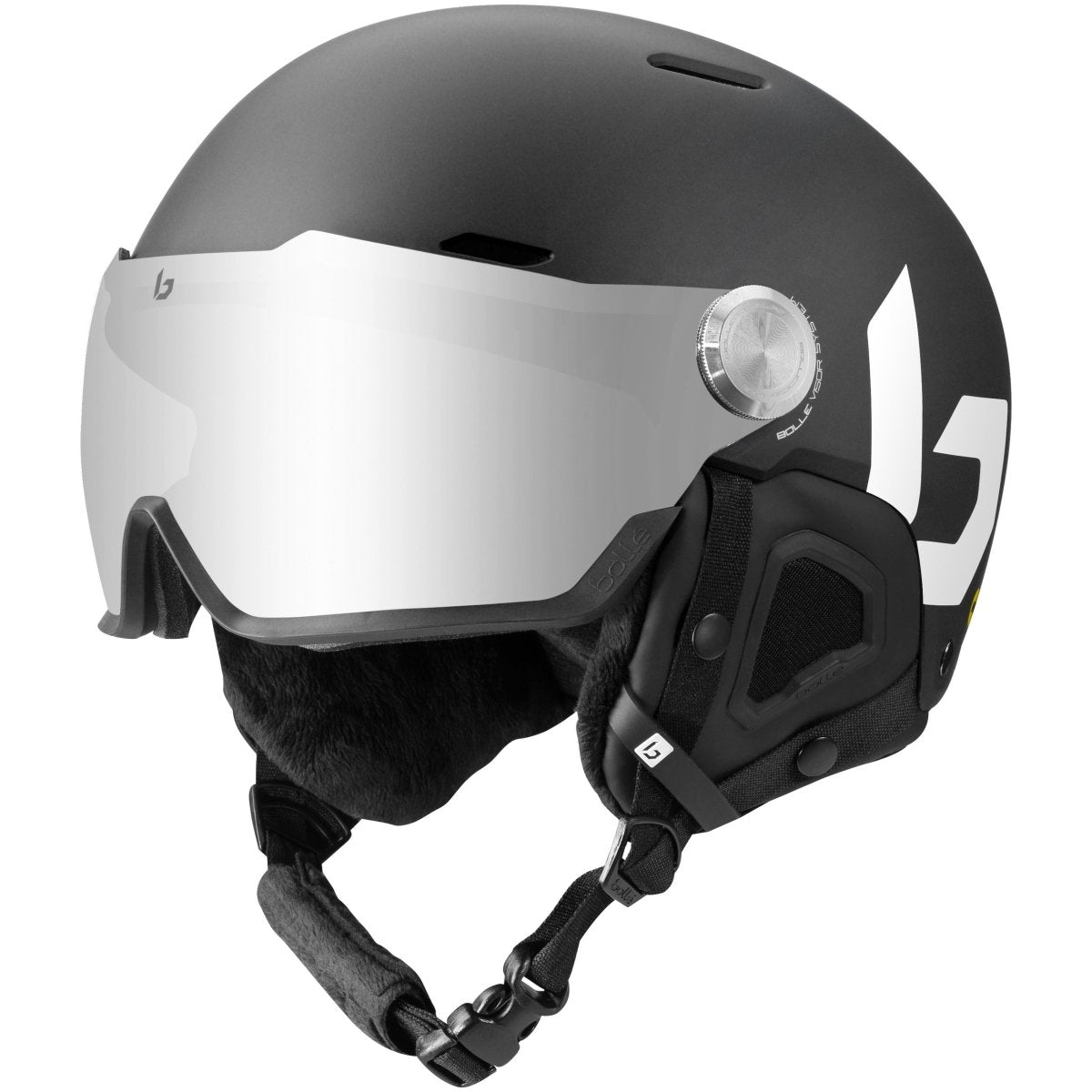 Bolle - Might Visor Skihelm - black matte - BO-32112 - Sportbrands24