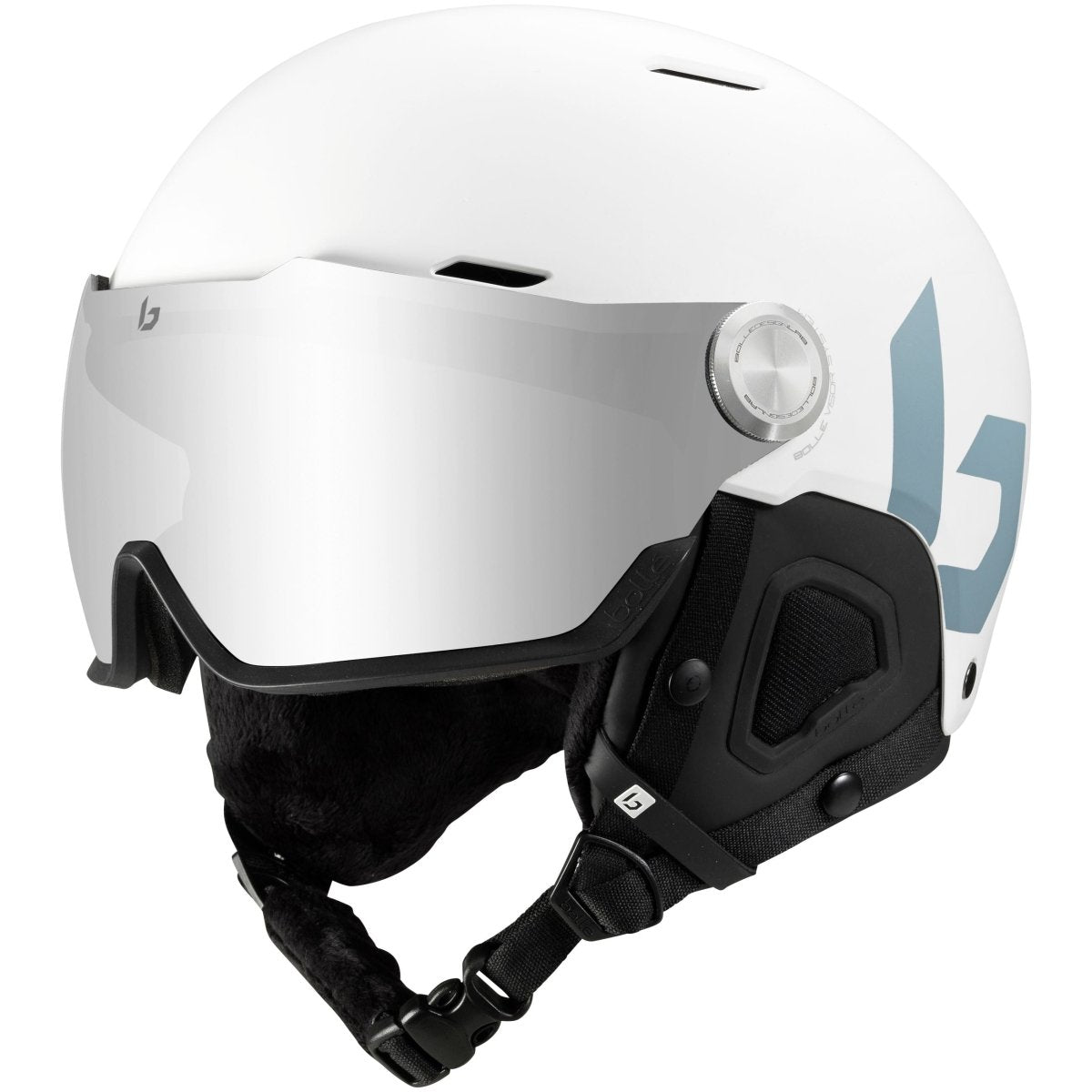 Bolle - Might Visor Skihelm - offwhite matte - BO-32115 - Sportbrands24