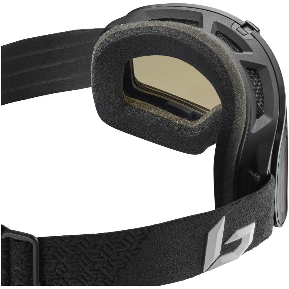 Nevada Neo Skibrille - black matte - phantom+ blue semi-polarized photochromic cat 1 to 3 & light lemon cat 0