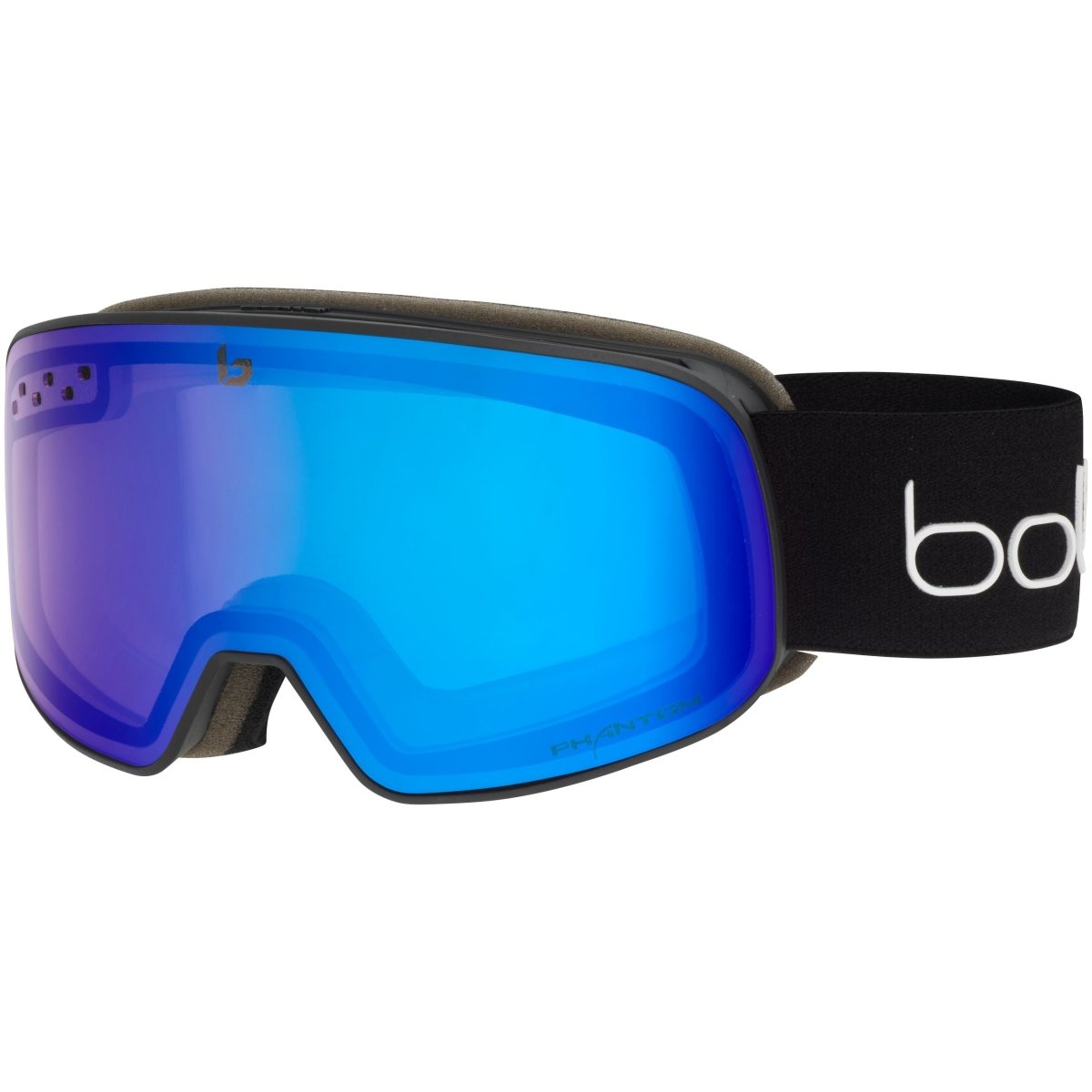 Bolle - Nevada Small Skibrille - black corp matte - phantom+ blue semi - polarized photochromic cat 1 to 3 - BO-22032 - Sportbrands24