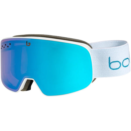 Bolle - Nevada Small Skibrille - white metallic blue matte - azure cat 2 - BO-22038 - Sportbrands24