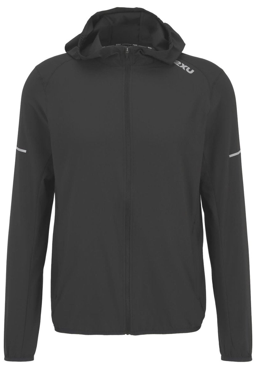 2XU - Aero Jacket Laufjacke Herren - black/silver reflective - 2X-MR7209A-BLK/SRF-XS - Sportbrands24