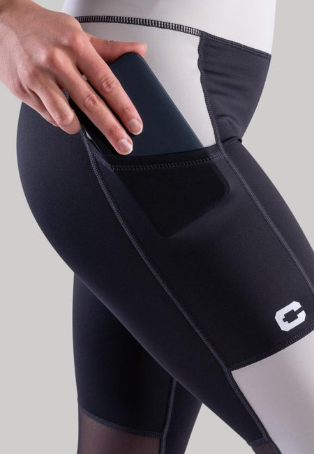 CLN Athletics - Freedom Tights Damen - Moon grey - CLN-3101-74-XS - Sportbrands24