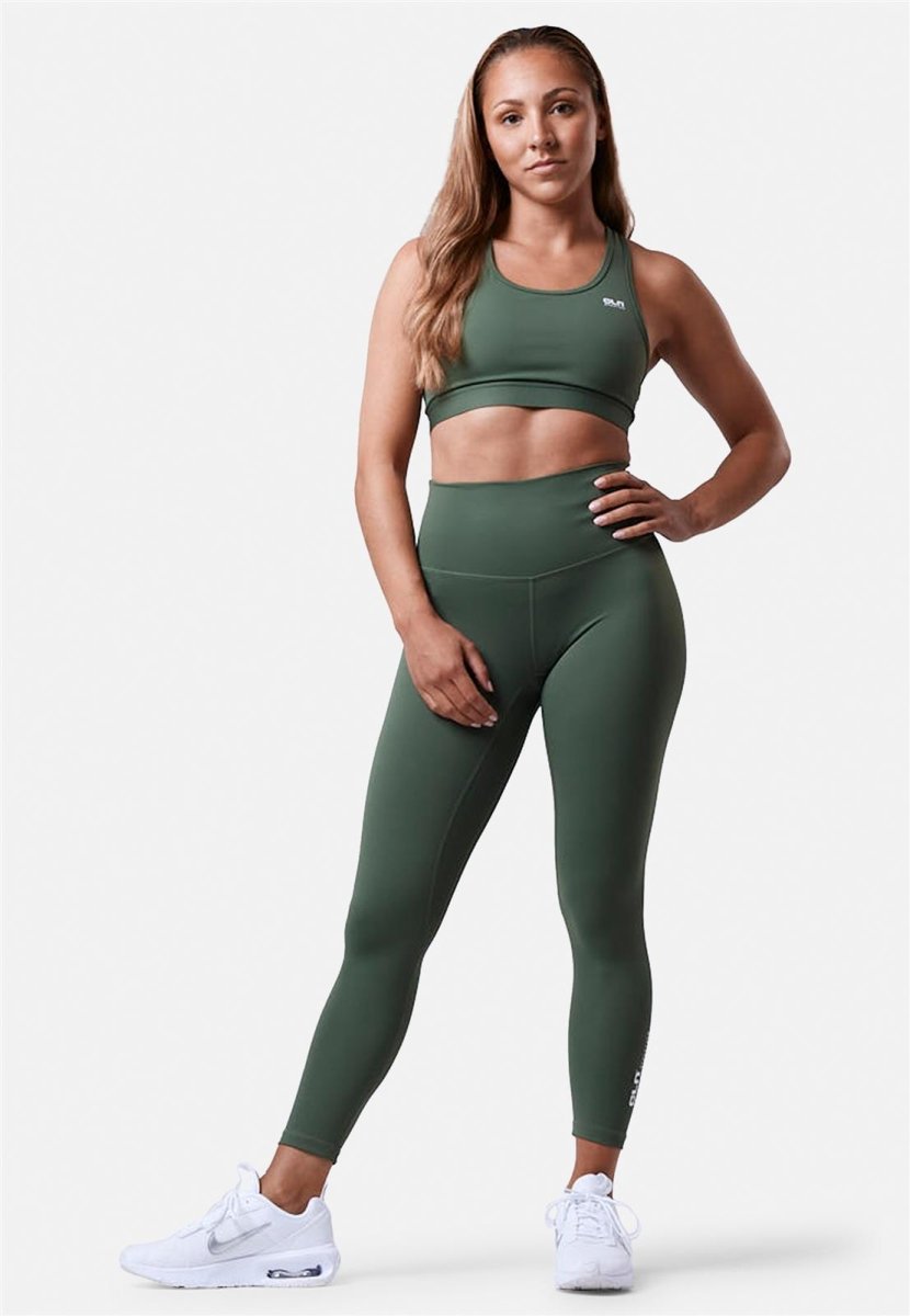 CLN Athletics - Fuse Tights Damen - moss green - CLN-3126-62-XS - Sportbrands24