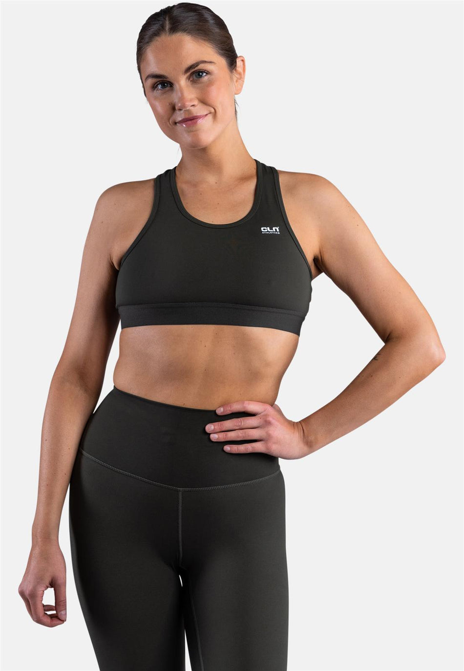 Inhale Sport-BH Damen - deep forest green