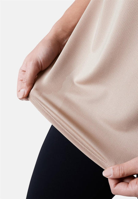 CLN Athletics - Feather T-Shirt Damen - beige - CLN-3130-49-XS - Sportbrands24