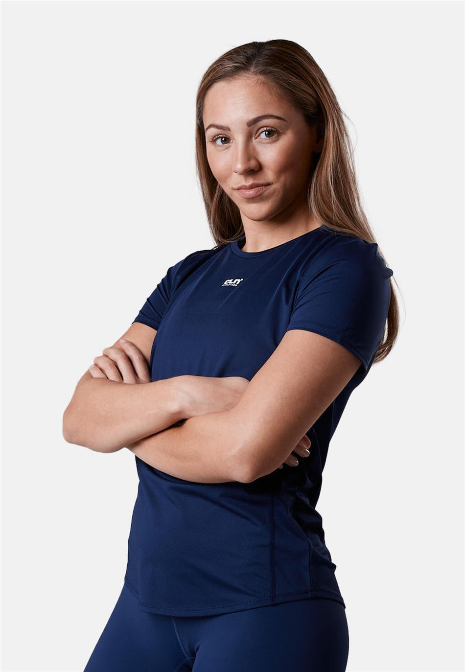 Feather T-Shirt Damen - dark blue