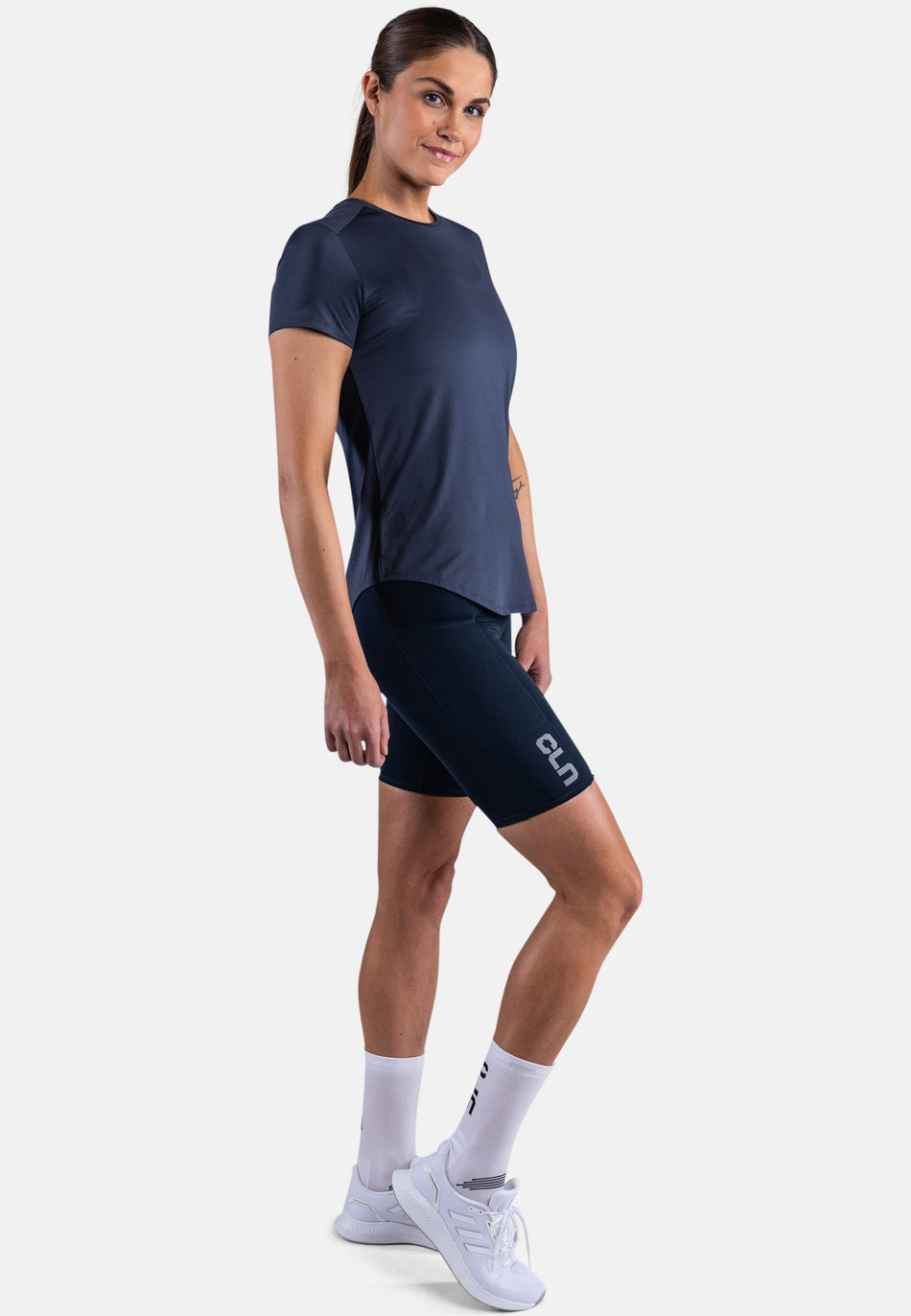 Bike Pocket Shorts Damen - midnight blue