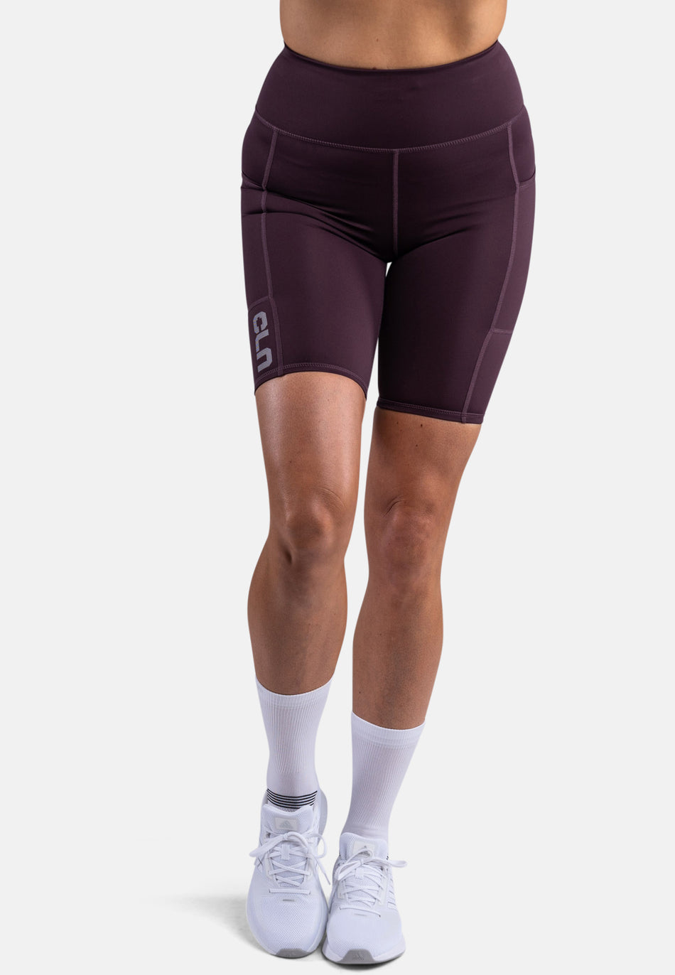 Bike Pocket Shorts Damen - dark wine