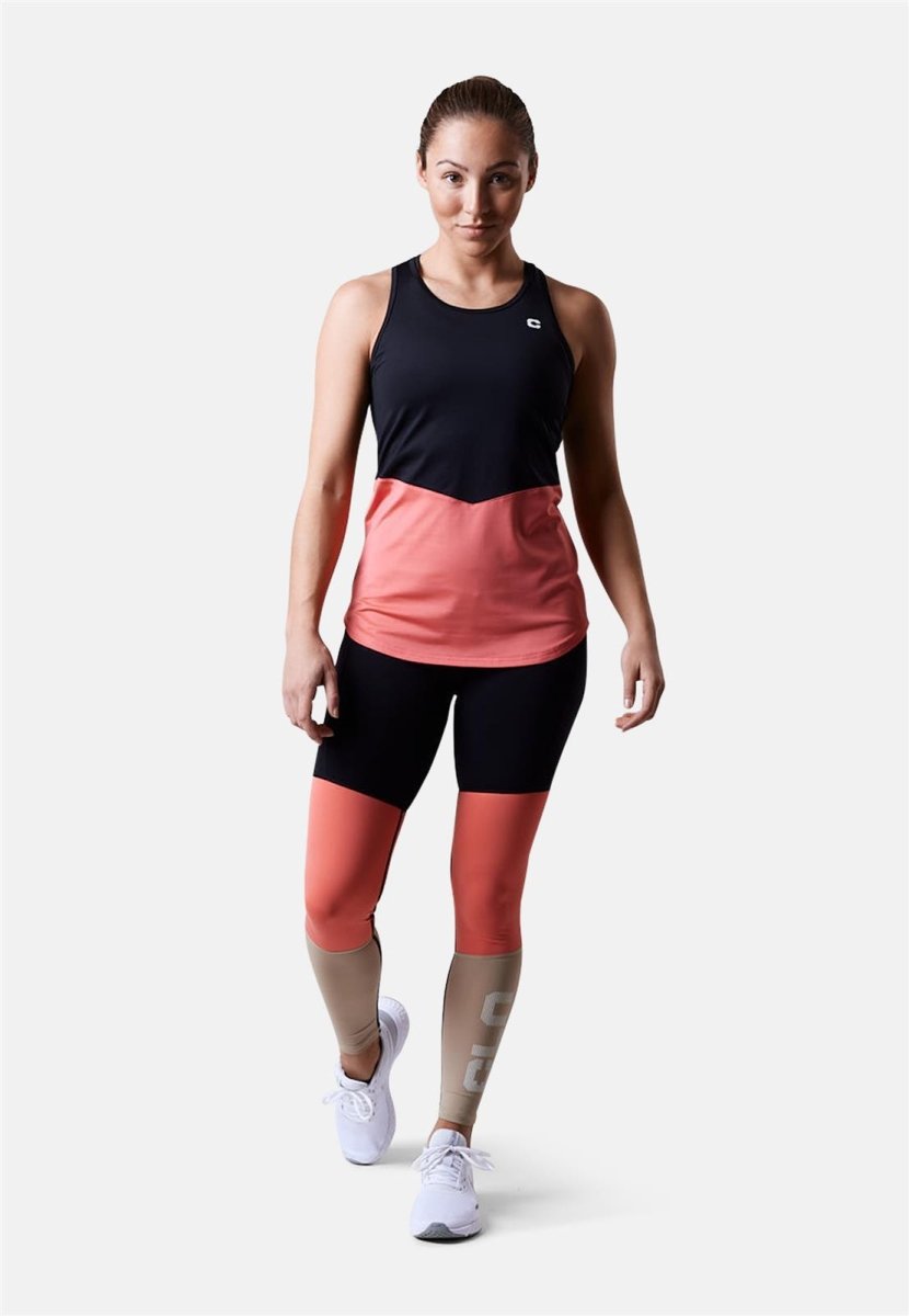CLN Athletics - Switch Tank Top Damen - coral - CLN-3144-84-XS - Sportbrands24