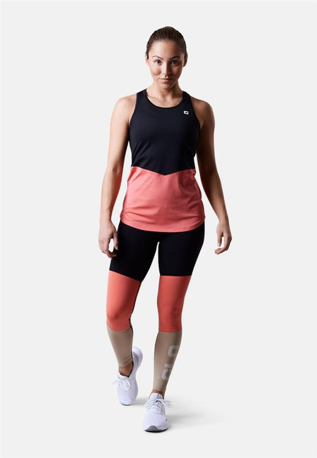 CLN Athletics - Switch Tank Top Damen - coral - CLN-3144-84-XS - Sportbrands24