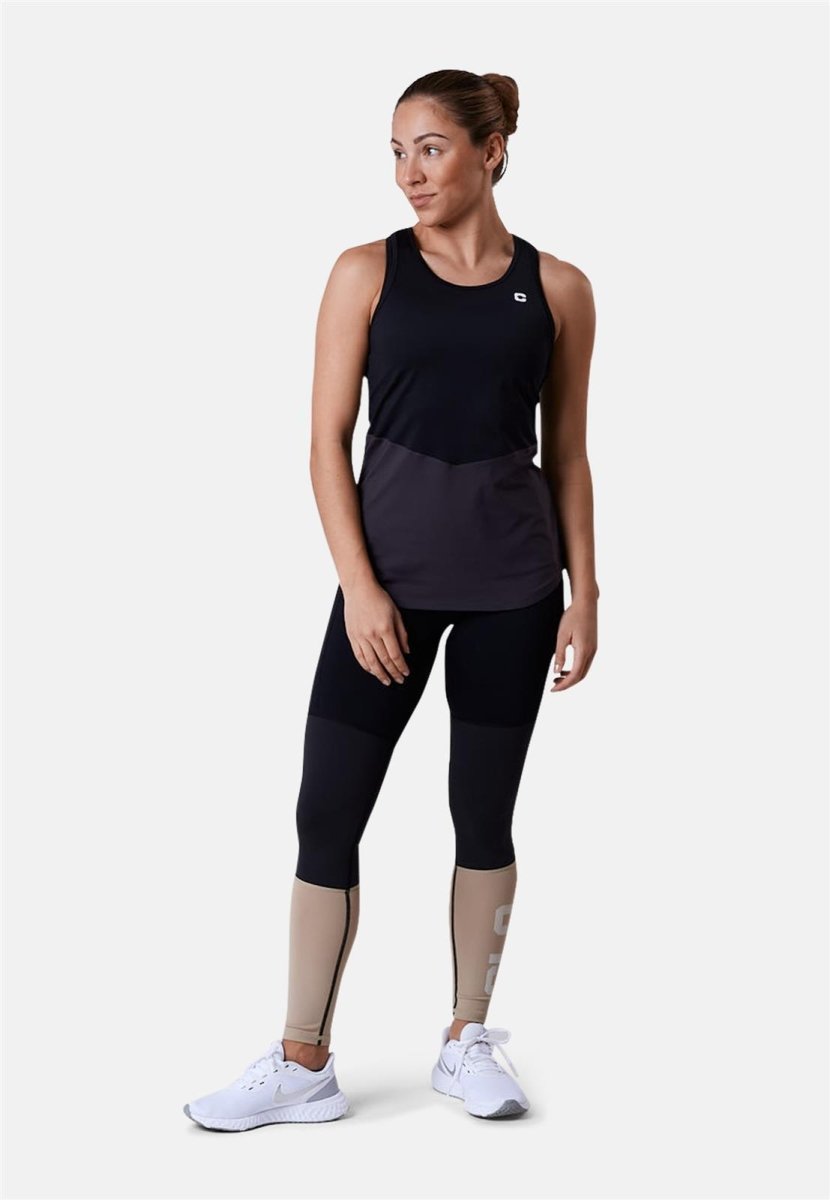 CLN Athletics - Switch Tank Top Damen - charcoal - CLN-3144-72-XS - Sportbrands24