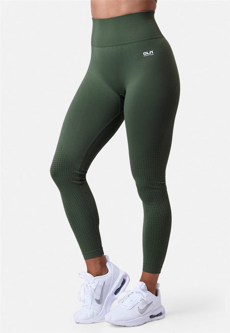 CLN Athletics - Victory Tight Damen - moss green - CLN-3153-62-XS - Sportbrands24