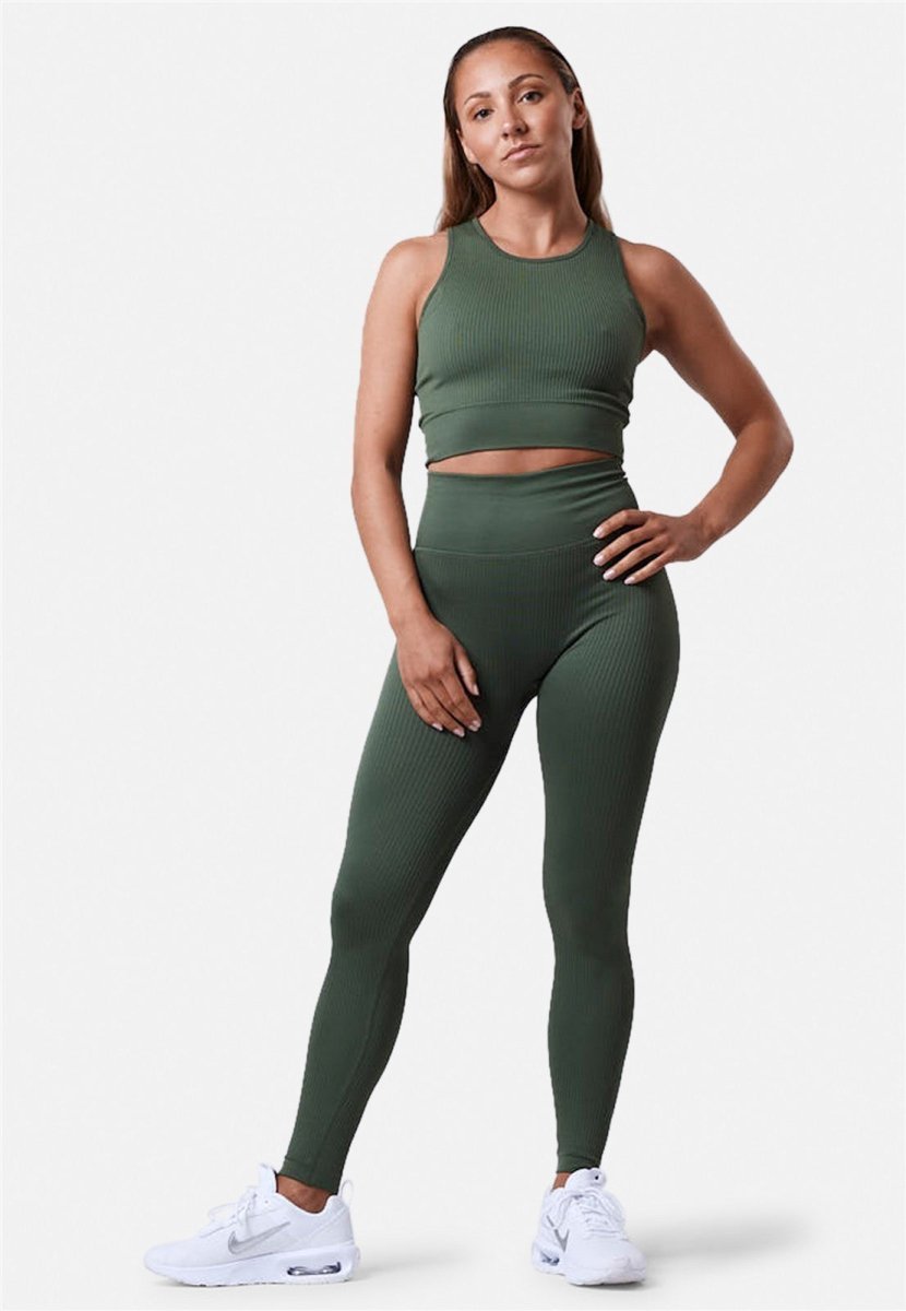 CLN Athletics - Victory Tight Damen - moss green - CLN-3154-62-XS - Sportbrands24