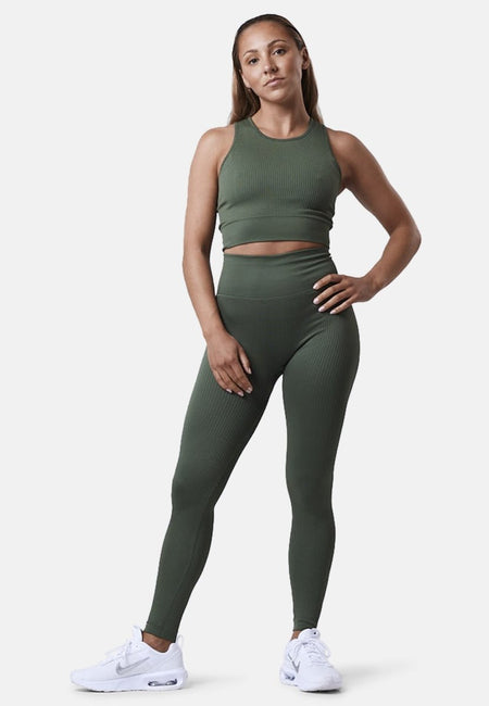 CLN Athletics - Siri Tanktop Damen - moss green - CLN-3155-62-XS - Sportbrands24