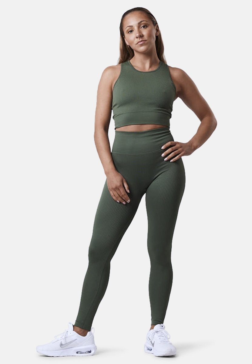 CLN Athletics - Siri Tanktop Damen - moss green - CLN-3155-62-XS - Sportbrands24