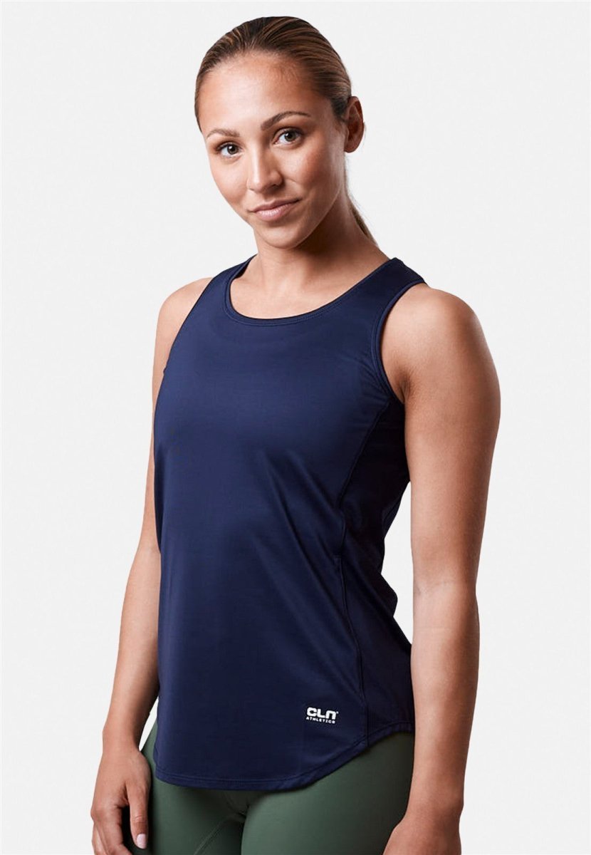 CLN Athletics - Leya Tanktop Damen - night blue - CLN-3156-57-M - Sportbrands24
