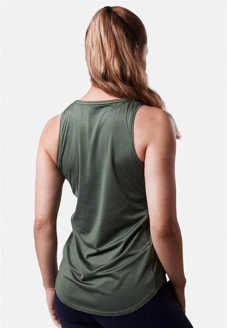 CLN Athletics - Leya Tanktop Damen - moss green - CLN-3156-62-XS - Sportbrands24