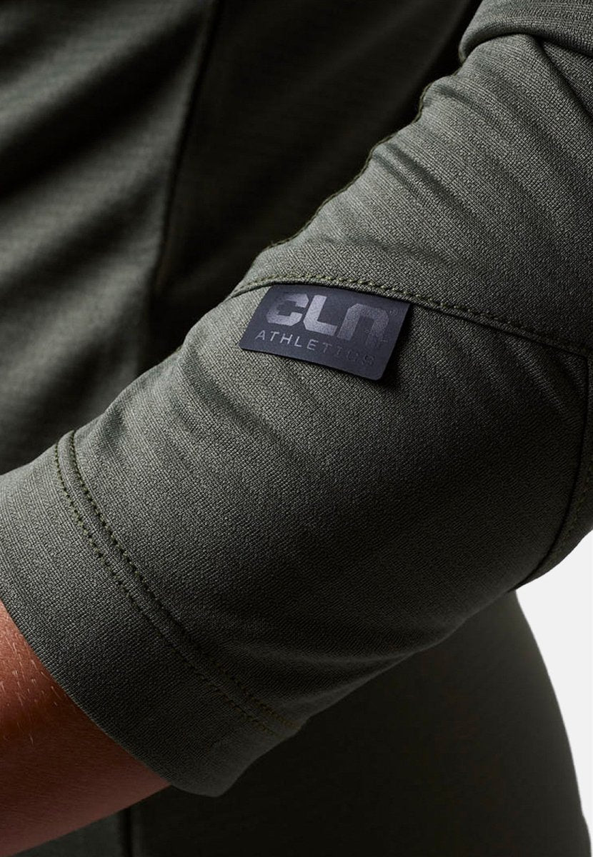 CLN Athletics - Gwen T-Shirt Damen - moss green - CLN-3158-62-XS - Sportbrands24