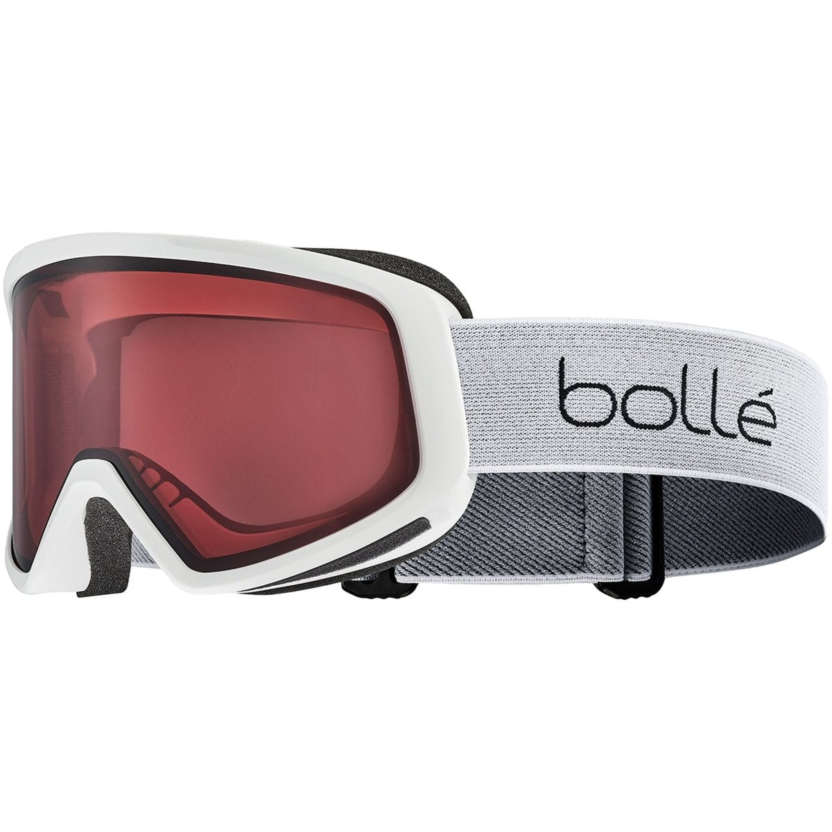 Bolle - Bedrock Skibrille - white matte - vermillon cat 2 - BO-BG007016 - Sportbrands24