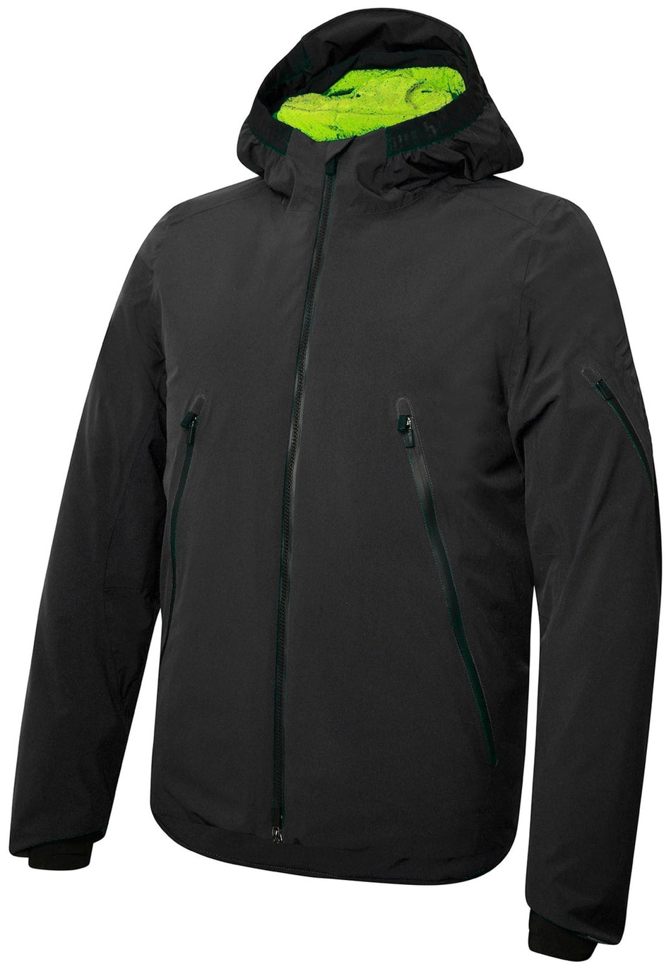 RH+ - 4 Elements Padded Funktionsjacke Herren - black/acid lime - RH - IZU2955 - 962 - S - Sportbrands24