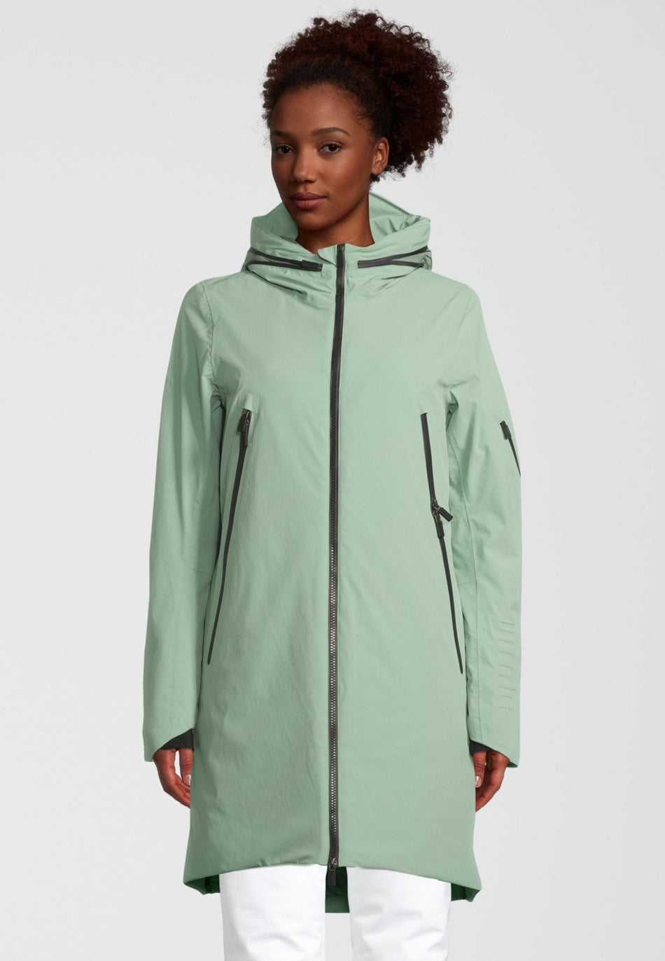 RH+ - 4 Elements Padded Parka Damen - eucalyptus green/ivy green - RH - IZD2983 - 291 - XS - Sportbrands24