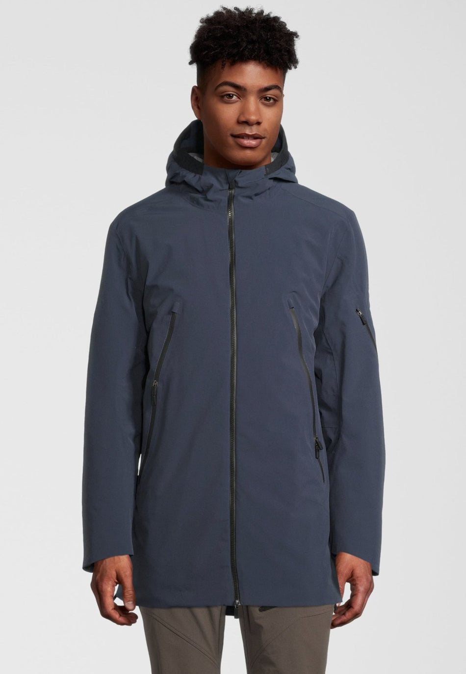 RH+ - 4 Elements Padded Parka Herren - steel blue/ivy green - RH - IZU2954 - 865 - S - Sportbrands24