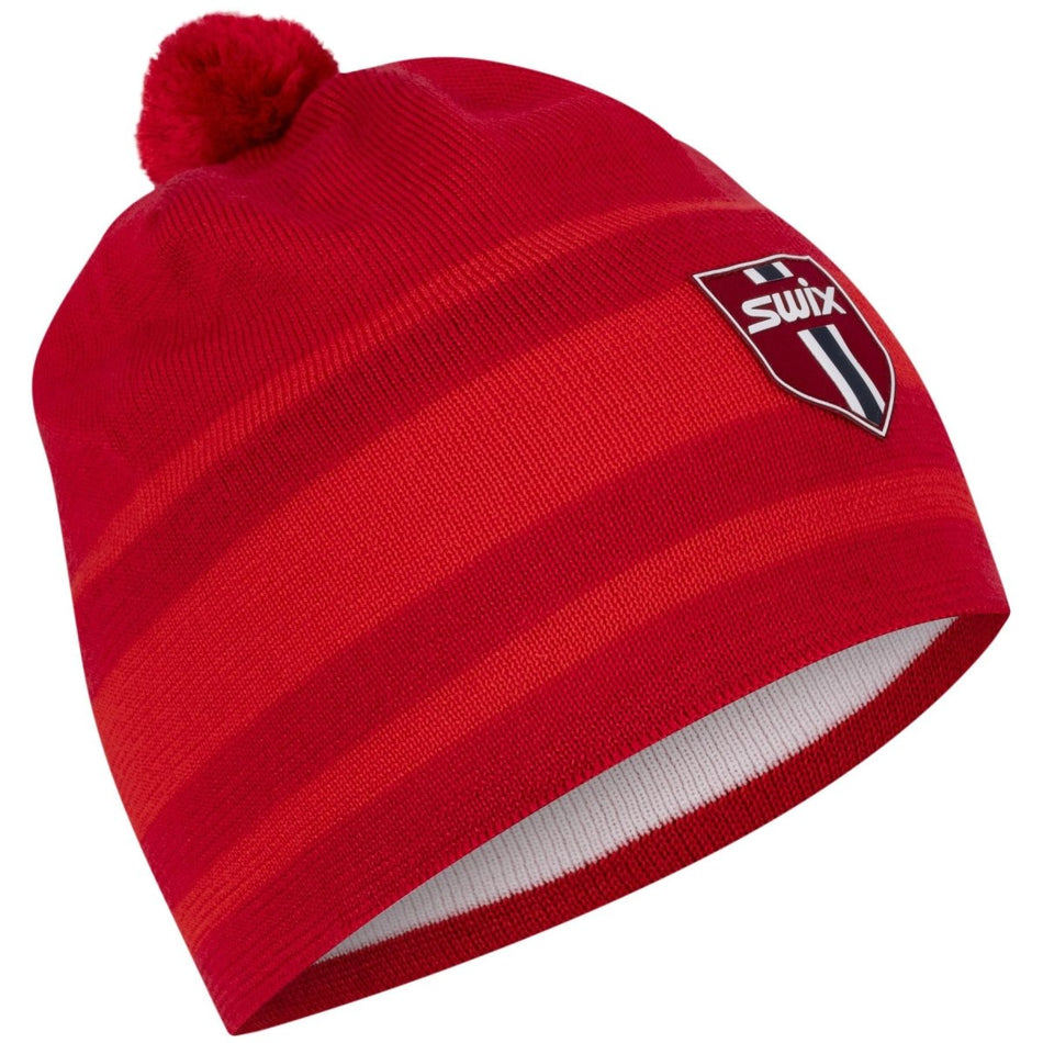 Tradition Light Beanie Mütze - swix red