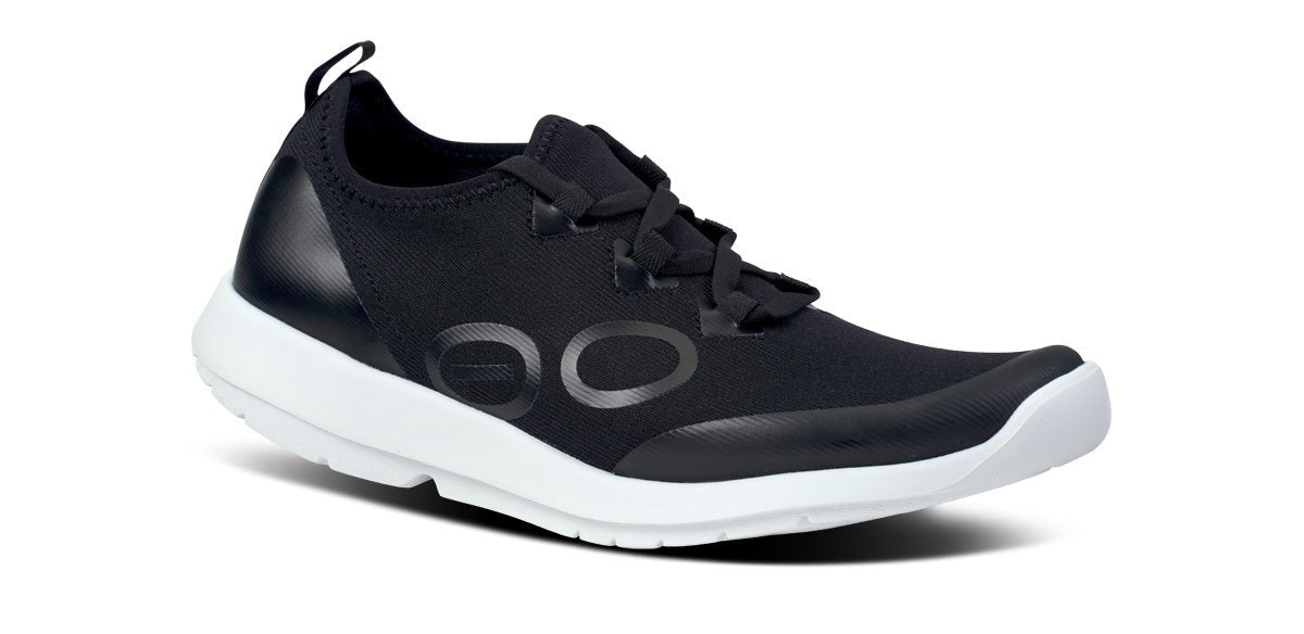 Oofos - OOmg Sport Lace Recovery - Sneaker Damen - white black - OO-5076WHTBLKW6 - Sportbrands24