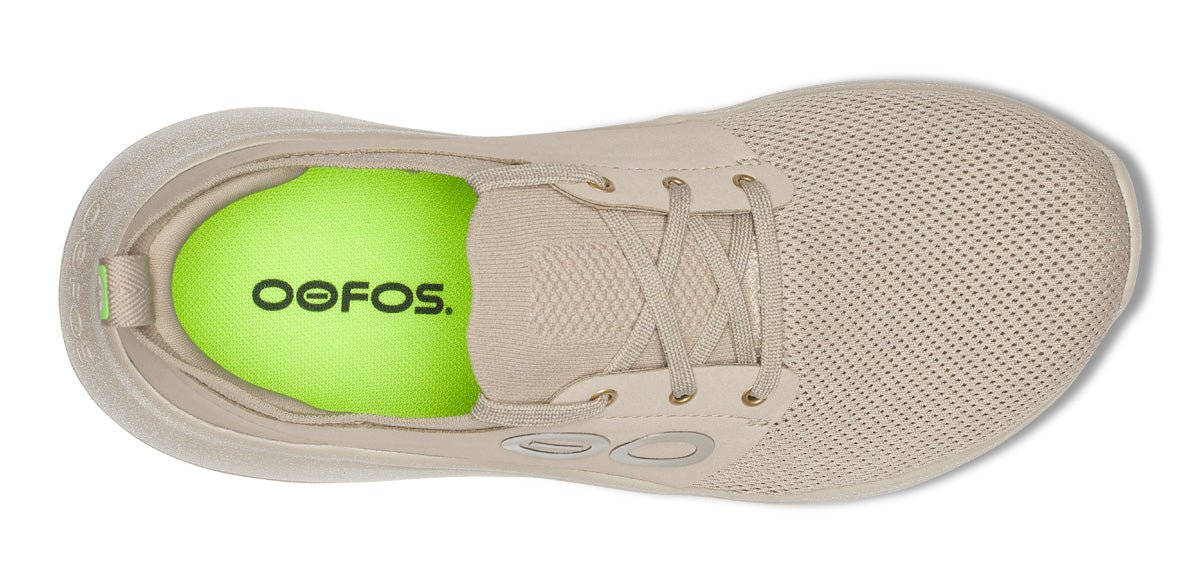 Oofos - OOmy Stride Recovery - Sneaker Damen - white/nomad - OO - 5077NOMADW6 - Sportbrands24