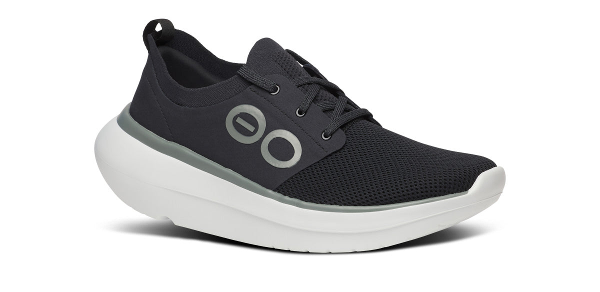 Oofos - OOmy Stride Recovery - Sneaker Herren - white/black - OO-5087WHTBLKM13 - Sportbrands24
