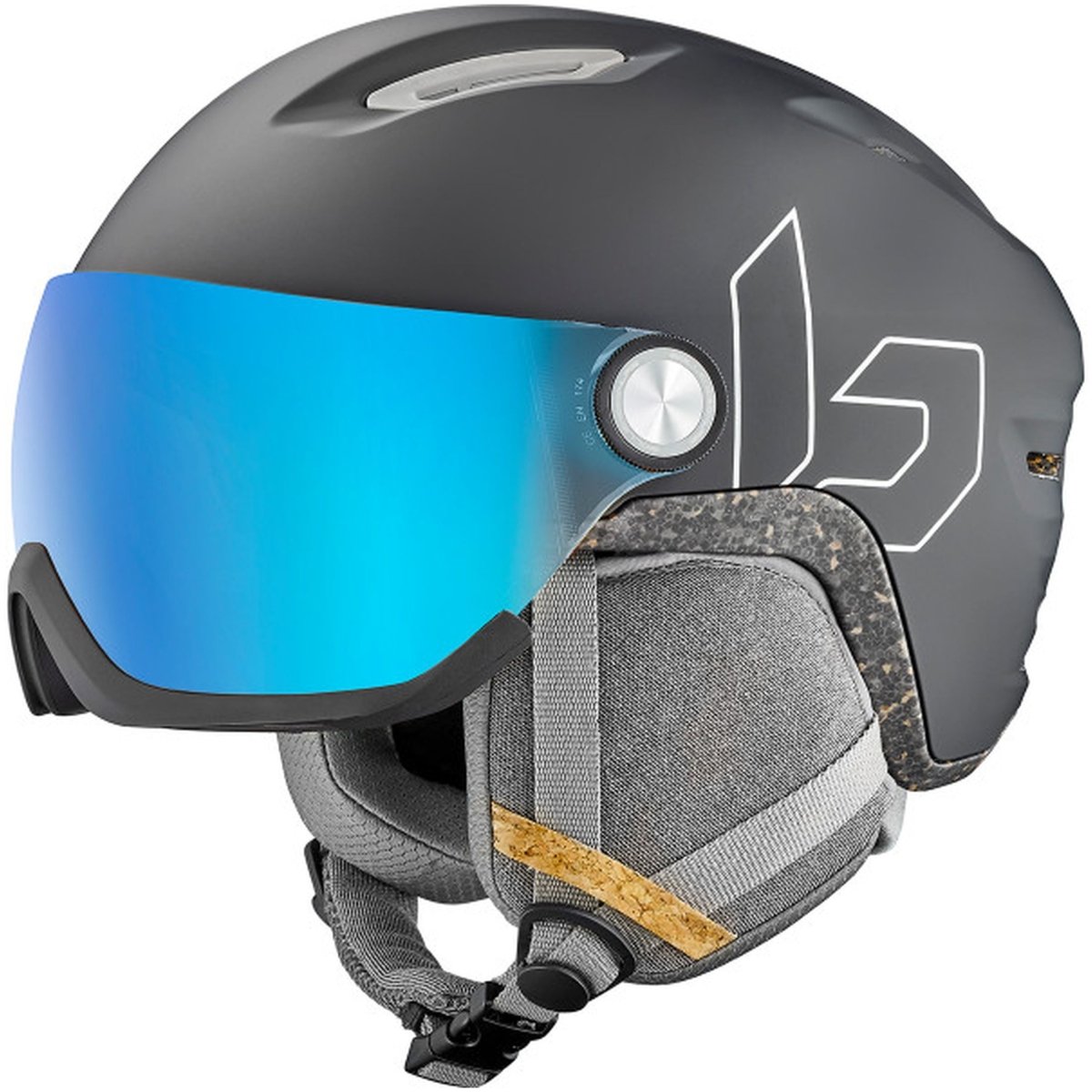 Bolle - V - Atmos Skihelm - black matte - BO-BH009003 - Sportbrands24