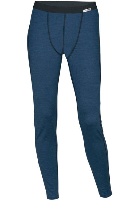 Palgero - Jon Merino Unterhose lang Herren - blau meliert - PA - UHML6012 - Sportbrands24
