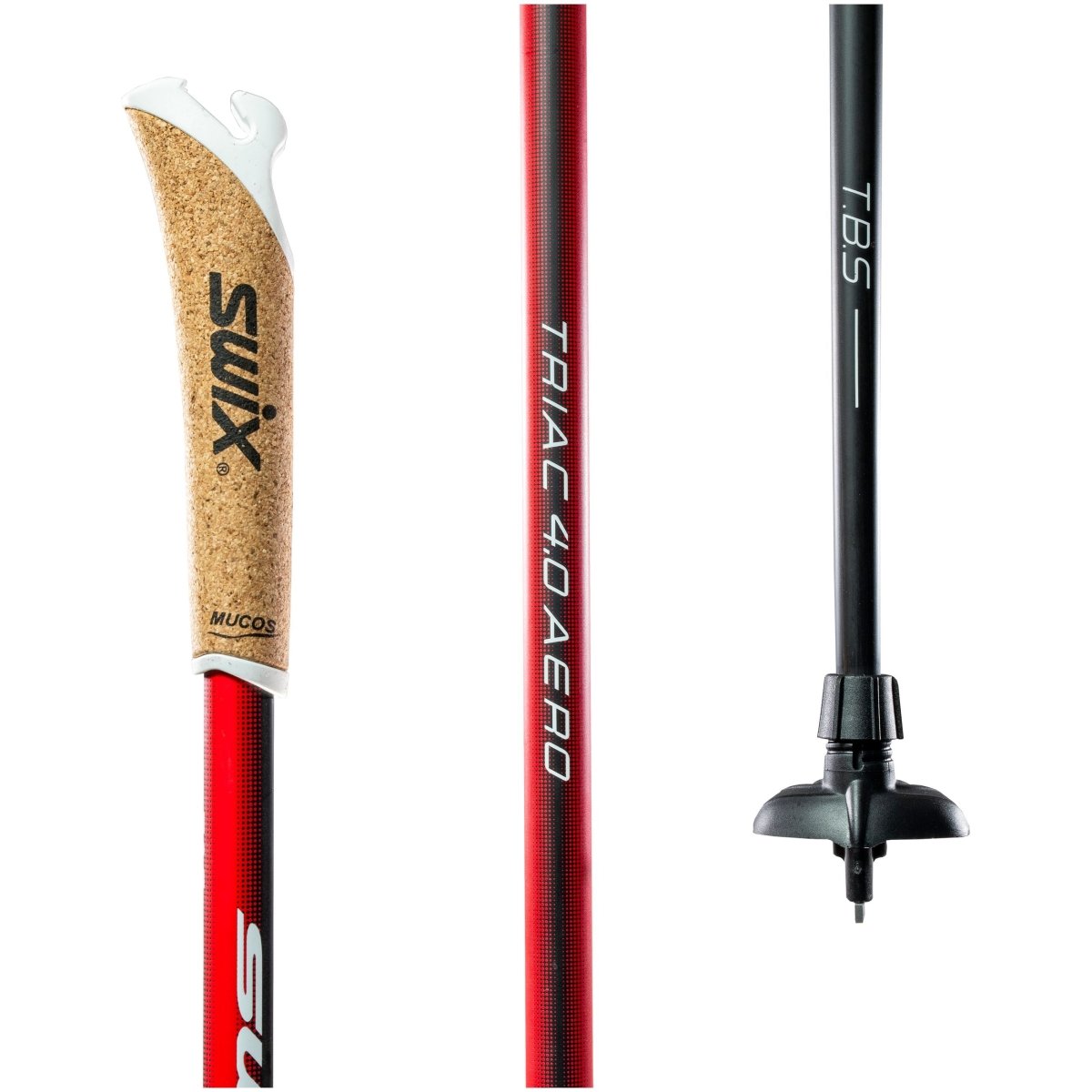 Swix - Triac 4.0 Aero Pole Langlaufstock - SX-RCT41-00-1300 - Sportbrands24