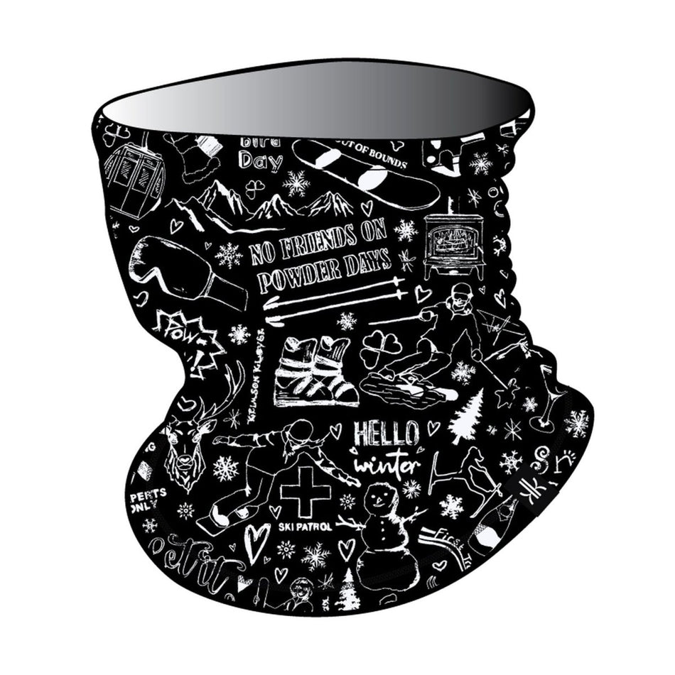 Krimson Klover - Illustrated Gaiter Schlauchschal Damen - graffiti black - KK-F25902-952-OS - Sportbrands24