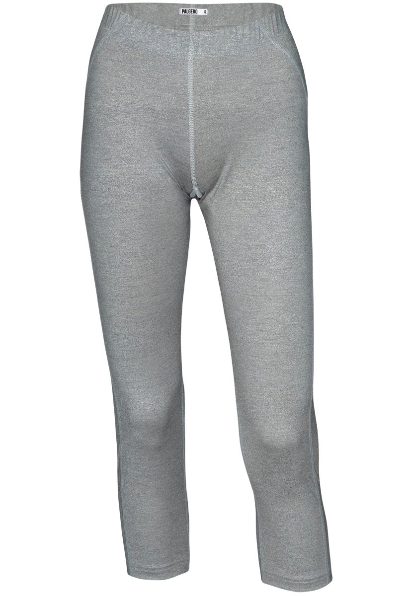 Palgero - Jonna Merino Untershose 3/4 Damen - hellgrau meliert - PA - UDMK7002 - Sportbrands24