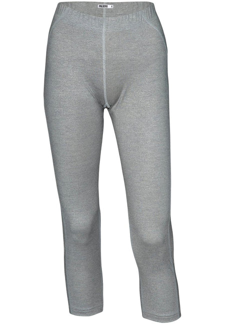 Palgero - Jonna Merino Untershose 3/4 Damen - hellgrau meliert - PA - UDMK7002 - Sportbrands24