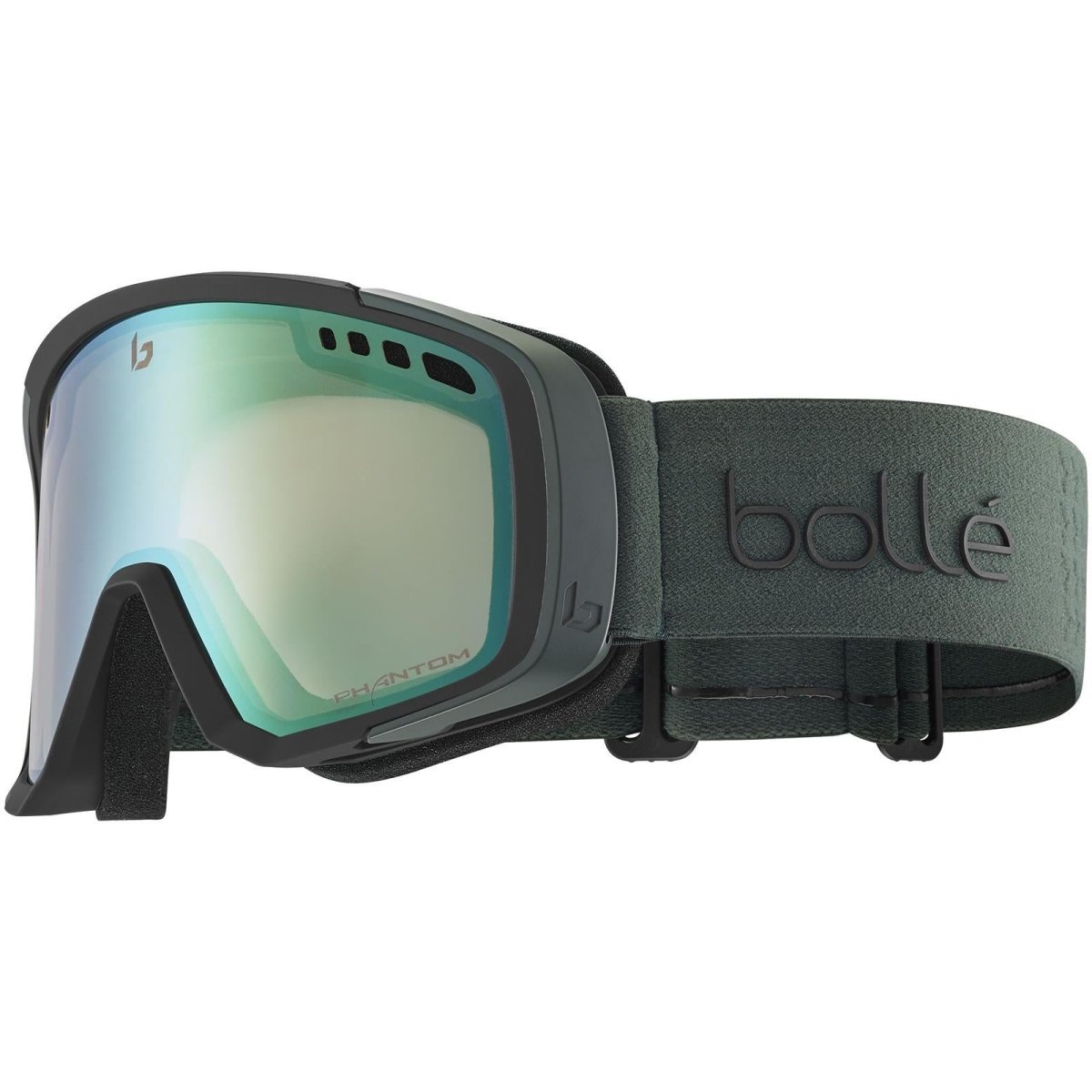 Bolle - Mammoth Skibrille - black forest matte - phantom green emerald photochromic - BO-BG037008 - Sportbrands24