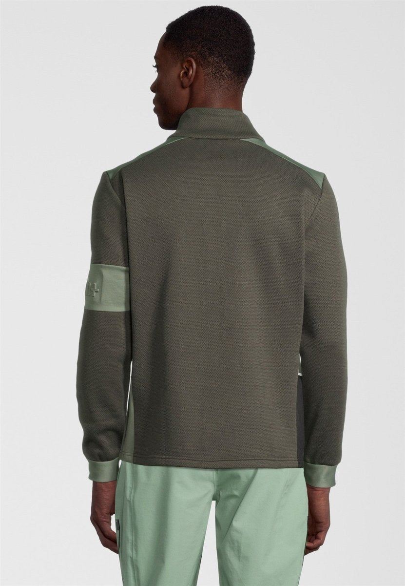 RH+ - Klyma Full Zip Sweater Herren - fir green/ivy green - RH-IZU2919-20W-S - Sportbrands24