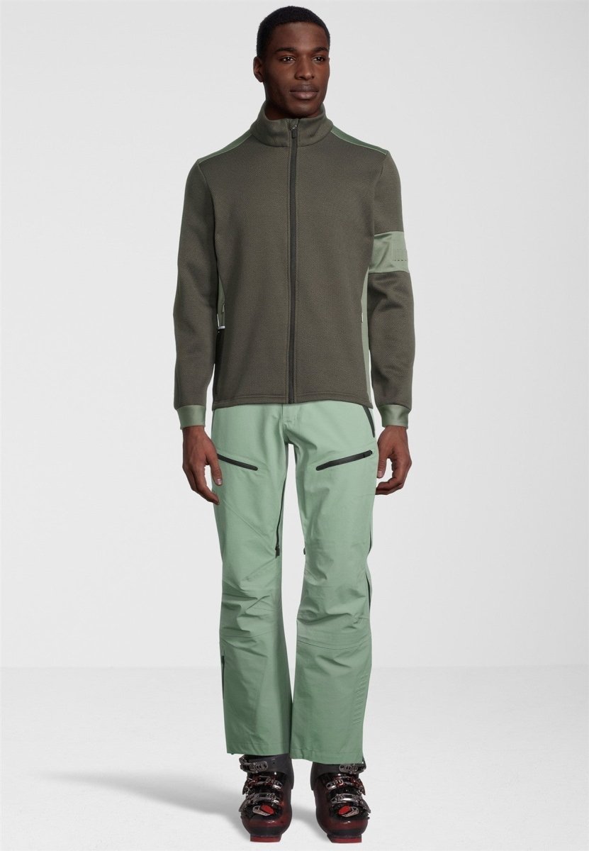 RH+ - Klyma Full Zip Sweater Herren - fir green/ivy green - RH-IZU2919-20W-S - Sportbrands24