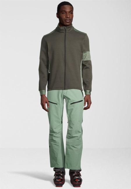 RH+ - Klyma Full Zip Sweater Herren - fir green/ivy green - RH-IZU2919-20W-S - Sportbrands24