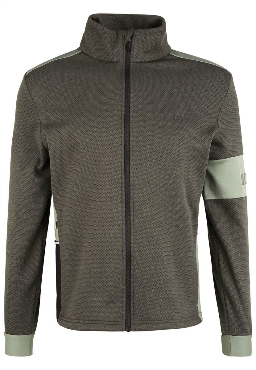 RH+ - Klyma Full Zip Sweater Herren - fir green/ivy green - RH-IZU2919-20W-S - Sportbrands24